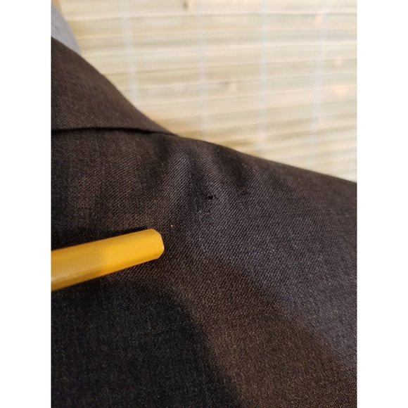 HUGO BOSS 40R MEN'S SPORT COAT BROWN SUPER 100S WOOL MADE IN ITALY S-330 - Picture 5 of 10